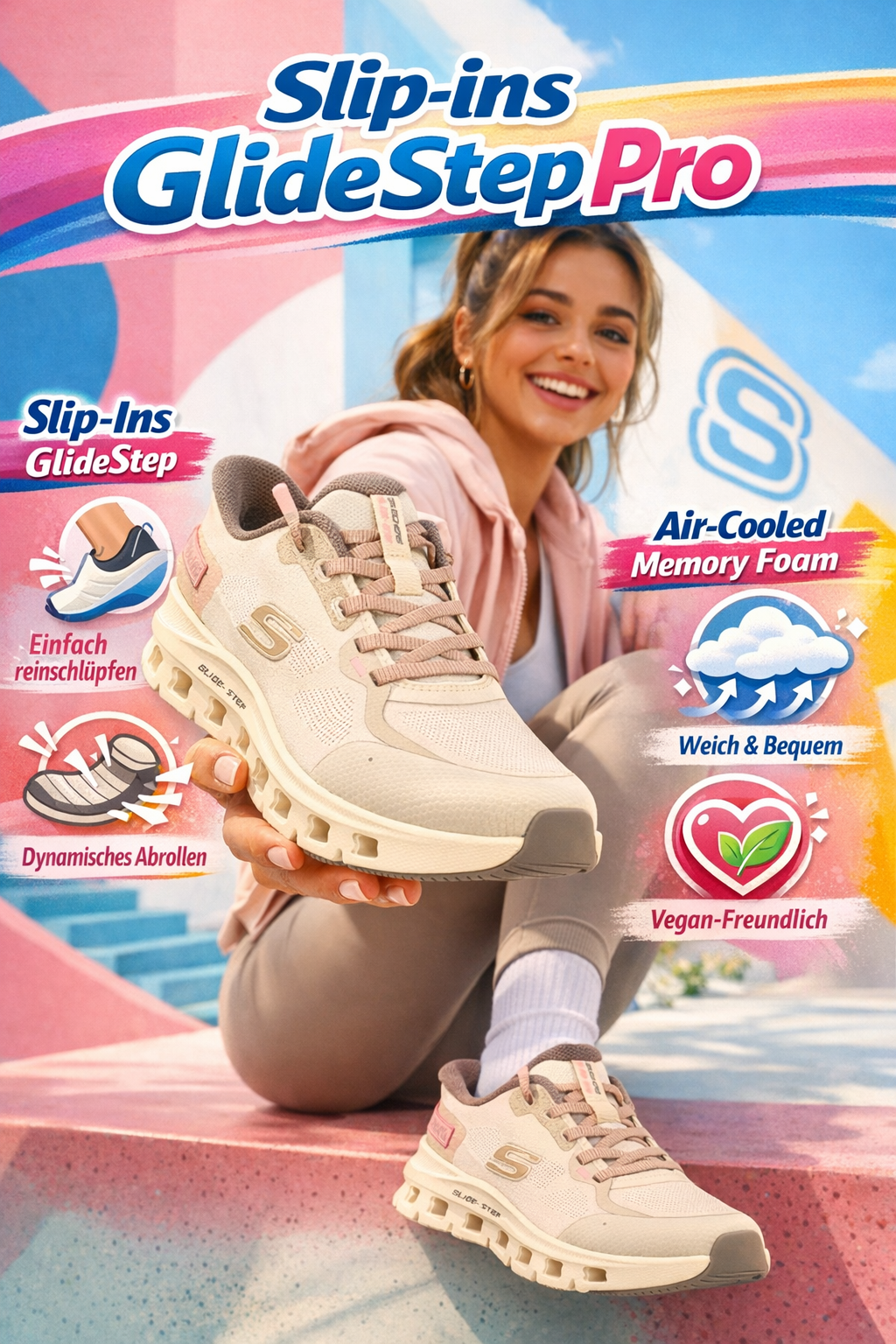 SNEAKER Slip ins - Glide Step Pro