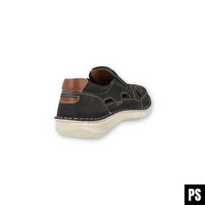 Josef Seibel Anvers 77 ocean Herrenschuh Slipper Weite K