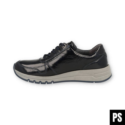 SNEAKER LACKLEDER REISSVERSCHLUSS - April