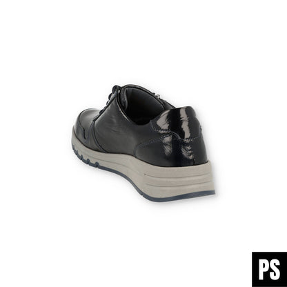 SNEAKER LACKLEDER REISSVERSCHLUSS - April