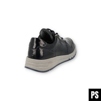 SNEAKER LACKLEDER REISSVERSCHLUSS - April