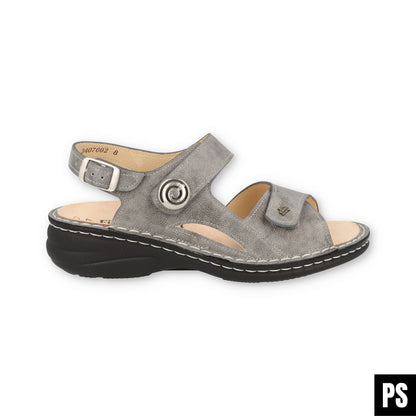 Finn Comfort Denia Grey Monroe Damen Sandalette