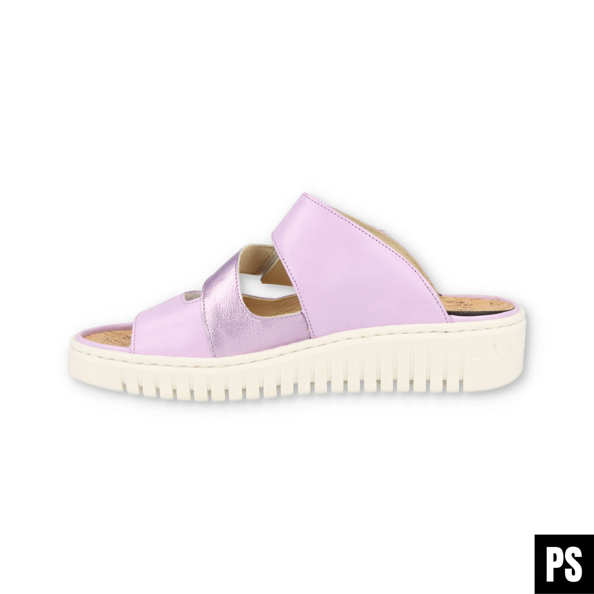 Waldläufer H-Willow Poncho Poison Lavendel Damen Pantolette