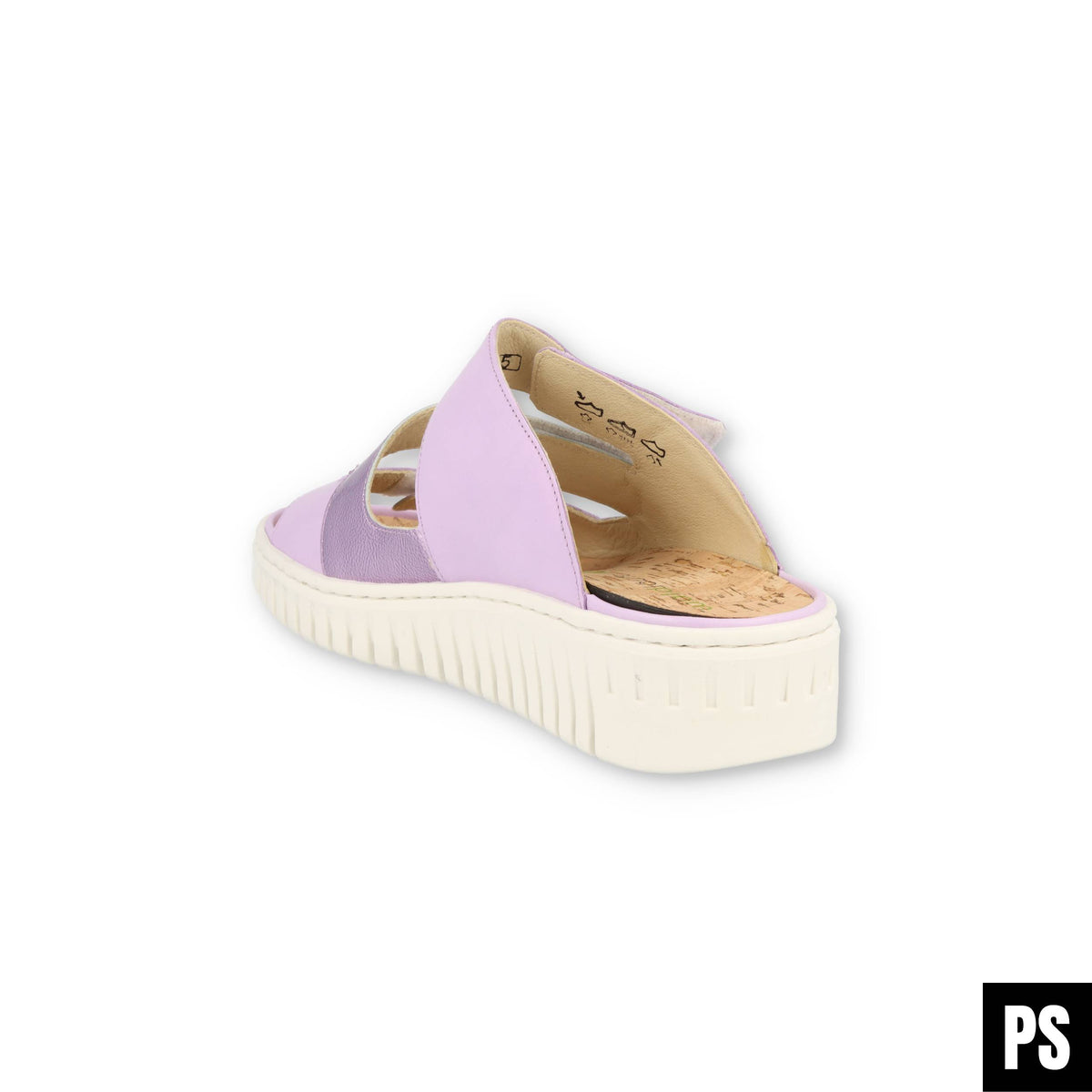 Waldläufer H-Willow Poncho Poison Lavendel Damen Pantolette