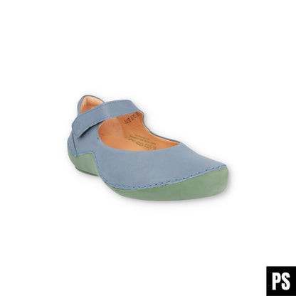 Think! Kapsl Denim Soft Agnello Damen Ballerina