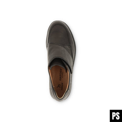 Hartjes Soul Shoe schwarz Damen Klett Wechselfußbett nachhaltig produziert