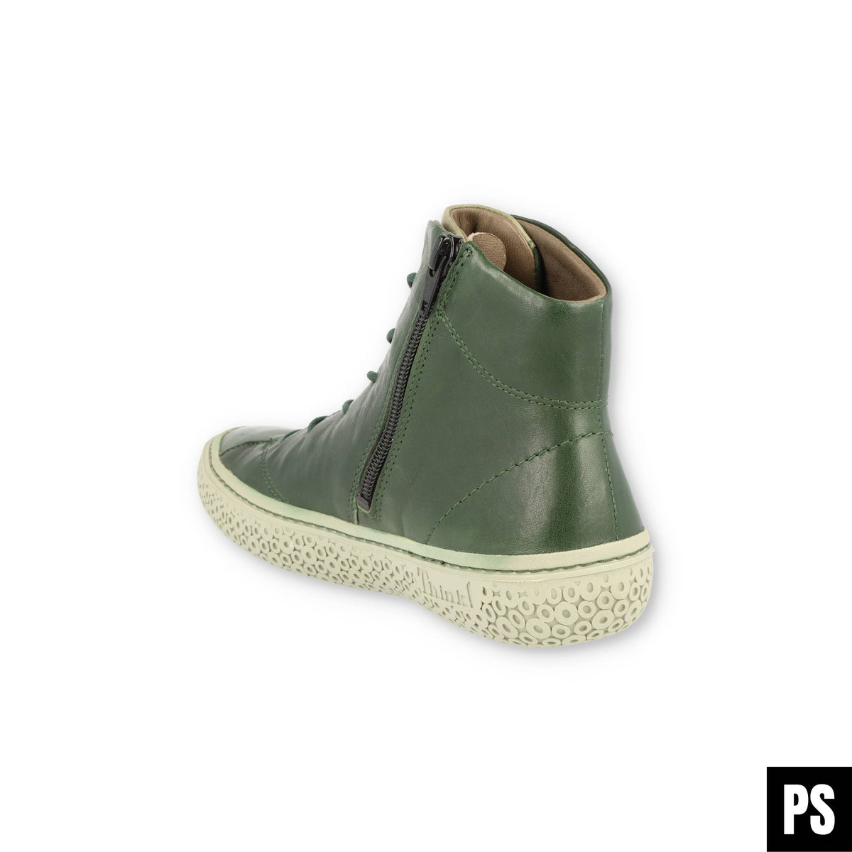 Think! Tjub Efeu grün Damenschuh Weite F1/2 Stiefelette