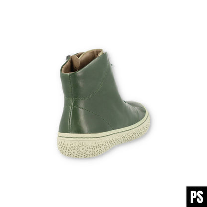 Think! Tjub Efeu grün Damenschuh Weite F1/2 Stiefelette