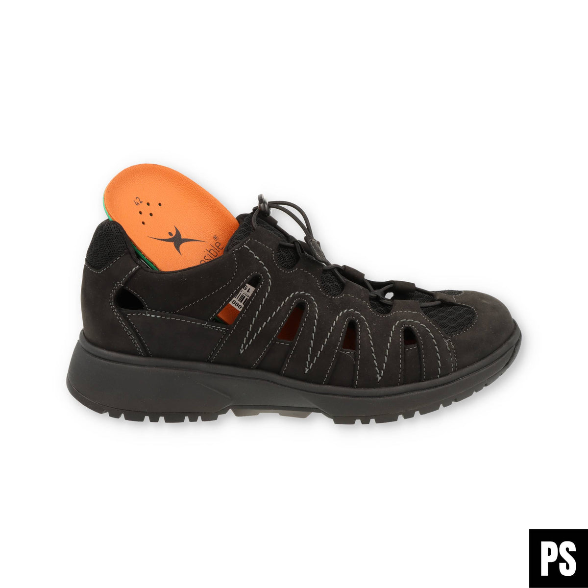 Xsensible Rostock black Weite HX Gesunder Rücken Schuh Wandern Outdoor