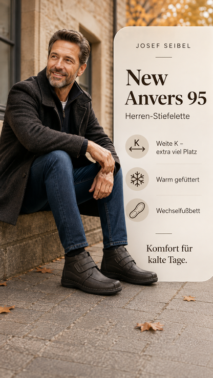 WARM GEFÜTTERT WEITE K KLETT - New Anvers 95
