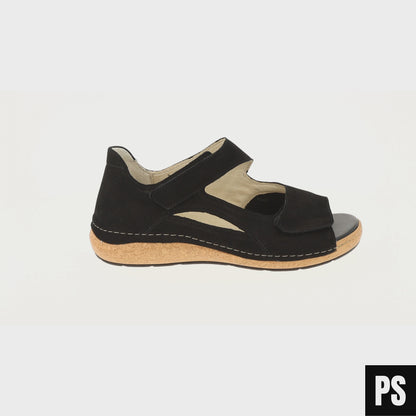 SANDALETTE STRETCH BREITE FÜSSE-Heliett