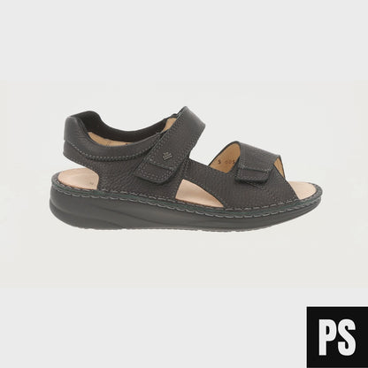 Finn Comfort Skiathos Finn Mellow Schwarz Herren Sandalette